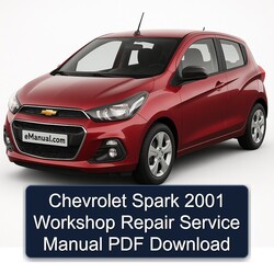 2001 Chevrolet Spark Service Repair Workshop Manual PDF