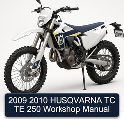 Husqvarna TXC Models TC TE 250 Service Repair Workshop Manual PDF