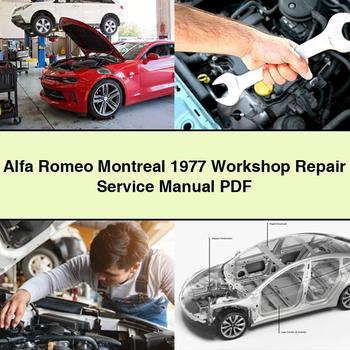 1977 Alfa Romeo Montreal Service Repair Workshop Manual PDF