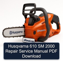 2000 Husqvarna 610 SM Service Repair Workshop Manual PDF
