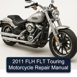 2011 Harley Davidson Touring FLH FLT Motorcycle Service Repair Workshop Manual PDF