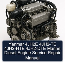 Isuzu Marine Yanmar 4jh2e 4JH2-TE 4JH2-HTE 4JH2-DTE Diesel Engine Service Repair Workshop Manual PDF