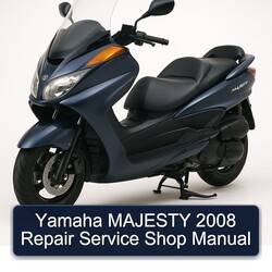 2008 Yamaha Majesty Shop Service Repair Workshop Manual PDF