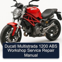 Ducati Multistrada 1200 ABS Service Repair Workshop Manual PDF
