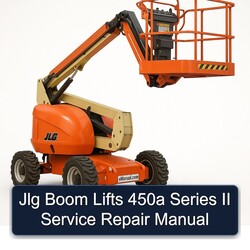 Jlg Boom Lifts 450A Series II Service Repair Workshop Manual PDF