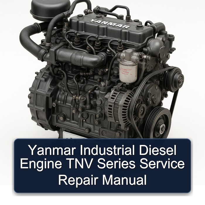 Yanmar TNV Series Industrial Diesel Engine Service Repair Workshop Manual PDF