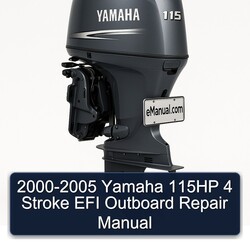 2000-2005 Yamaha 115HP 4 Stroke EFI Outboard Service Repair Workshop Manual PDF