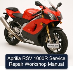 Aprilia RSV Models 1000R Service Repair Workshop Manual PDF