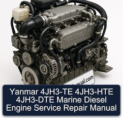 Isuzu Marine Yanmar 4JH3-TE 4JH3-HTE 4JH3-DTE Diesel Engine Service Repair Workshop Manual PDF
