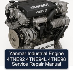 Yanmar 4 BY 2 Industrial Engine 4tne92 4tne94l 4tne98 Service Repair Workshop Manual PDF