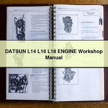 Nissan Datsun L14 L16 L18 Engine Service Repair Workshop Manual PDF