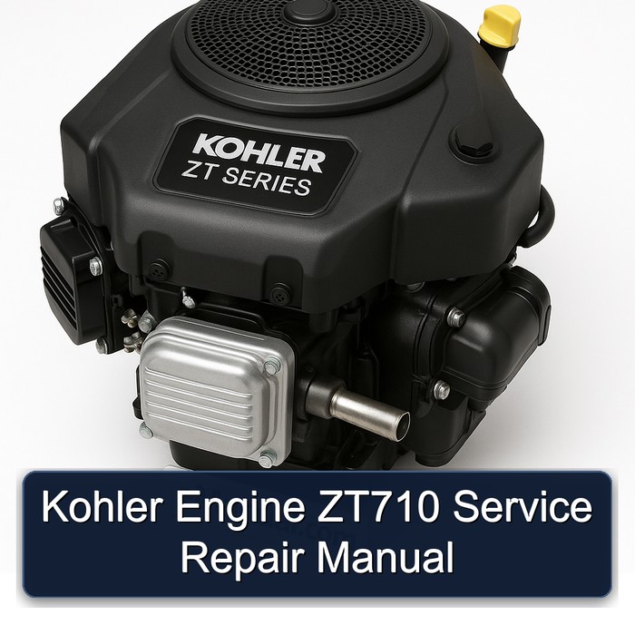 Kohler ZT Series Engine ZT710 Service Repair Workshop Manual PDF
