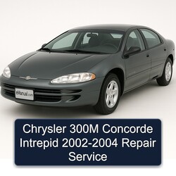 2002-2004 Chrysler Intrepid 300M Concorde Service Repair Workshop Manual PDF