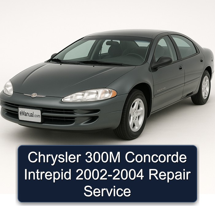 2002-2004 Chrysler Intrepid 300M Concorde Service Repair Workshop Manual PDF