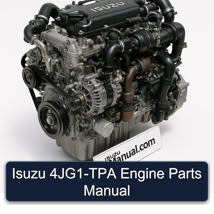 Isuzu N Series 4JG1-TPA Engine Parts Catalog PDF