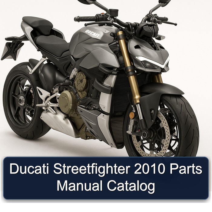Ducati Streetfighter 2010 Parts Manual Catalog
