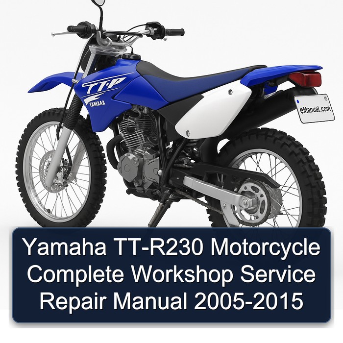 2008 Yamaha TT-R230 Motorcycle Workshop Service Repair Manual PDF Download
