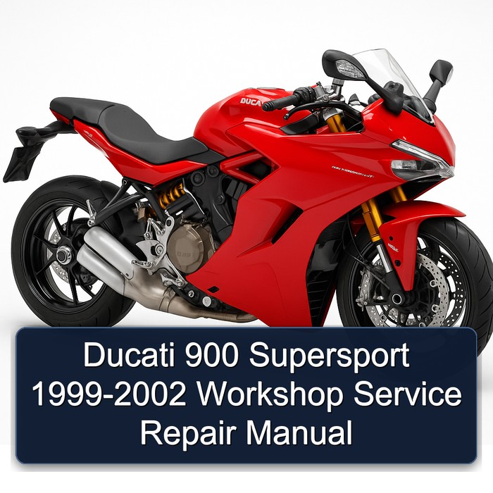 Ducati 900 Supersport 1999-2002 Workshop Manual de servicio y reparación
