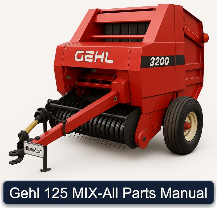 Gehl 125 MIX-All Teilehandbuch