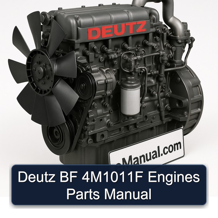 Deutz BF 4M1011F Engines Parts Manual