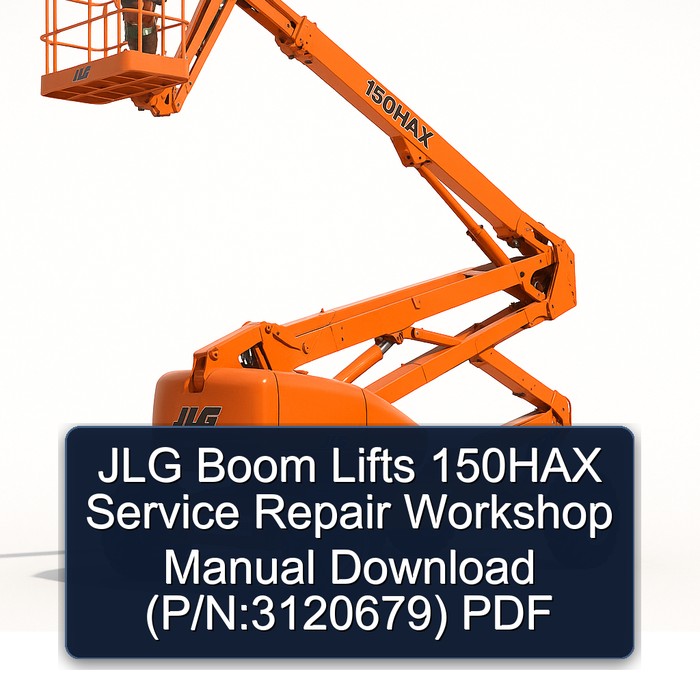 Jlg Boom Lifts 150HAX Download (P/N:3120679) Workshop Service Repair Manual PDF Download