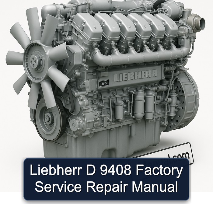 Liebherr D 9408 Werkstatthandbuch
