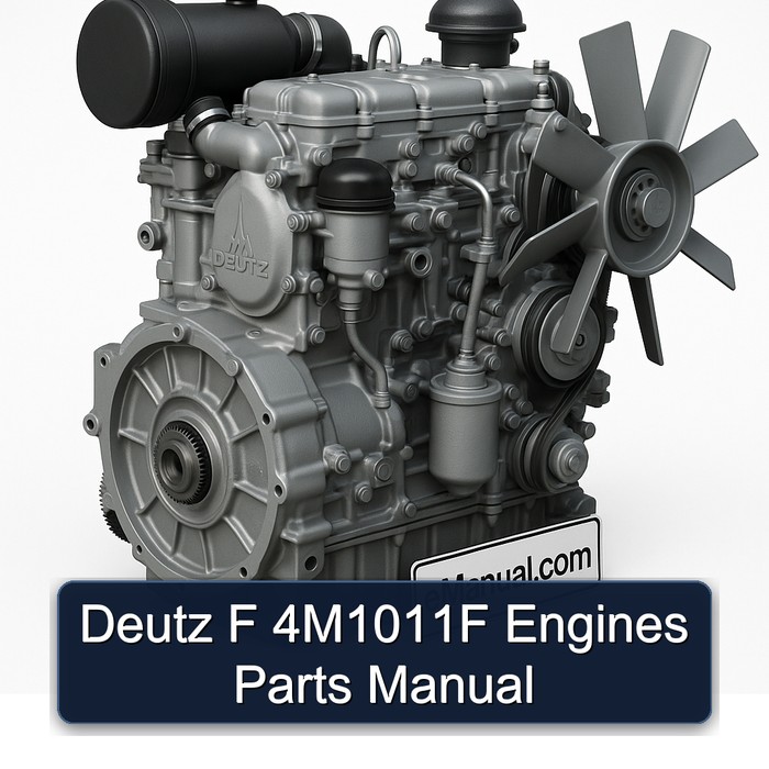 Deutz F 4M1011F Engines Parts Manual 