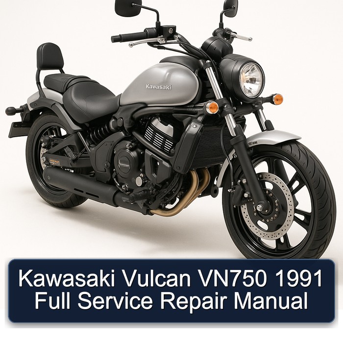 Kawasaki Vulcan VN750 1991 Full Service Repair Manual