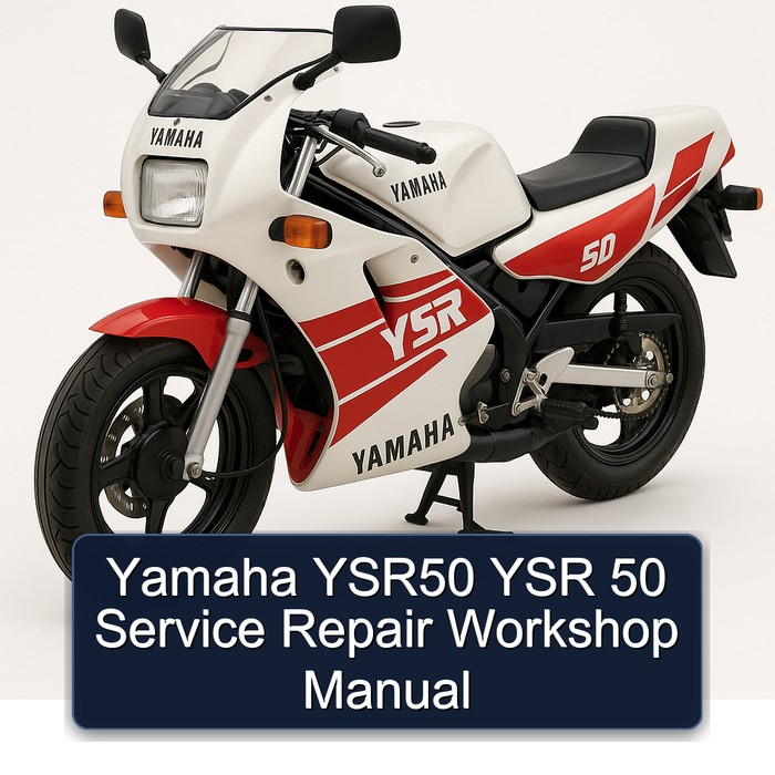 Yamaha YSR50 YSR 50 Service Repair Workshop Manual