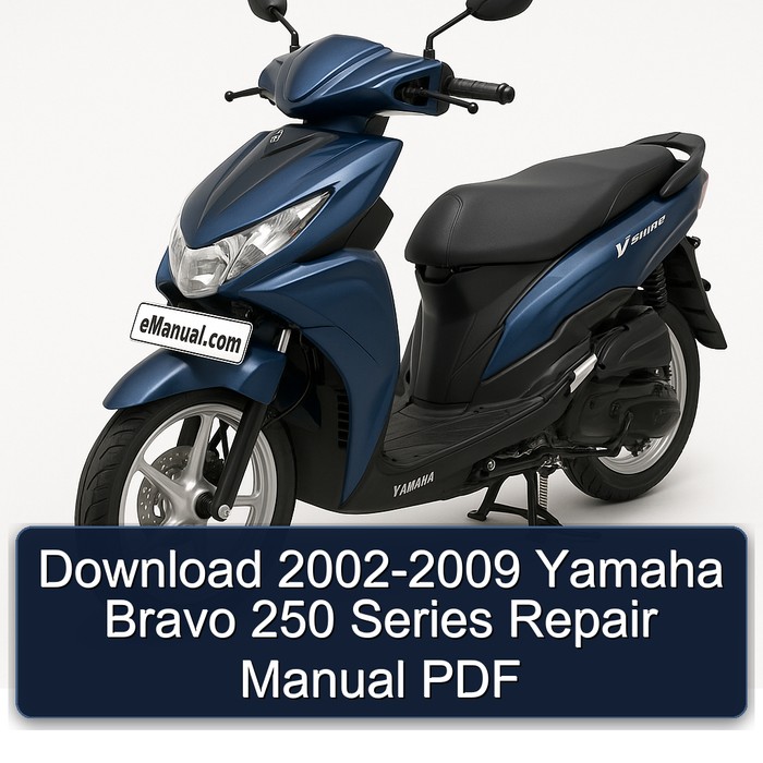Manual de Reparación Yamaha Bravo 250 (2002-2009) PDF