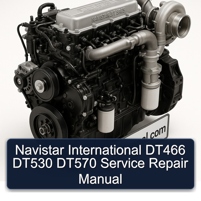 Manual de Reparación y Servicio Navistar International DT466 DT530 DT570
