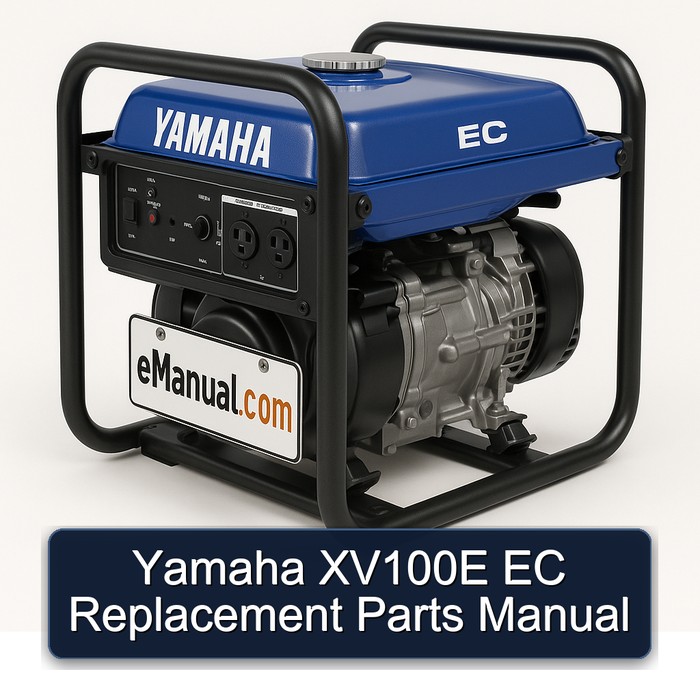 Yamaha XV100E EC Replacement Parts Manual