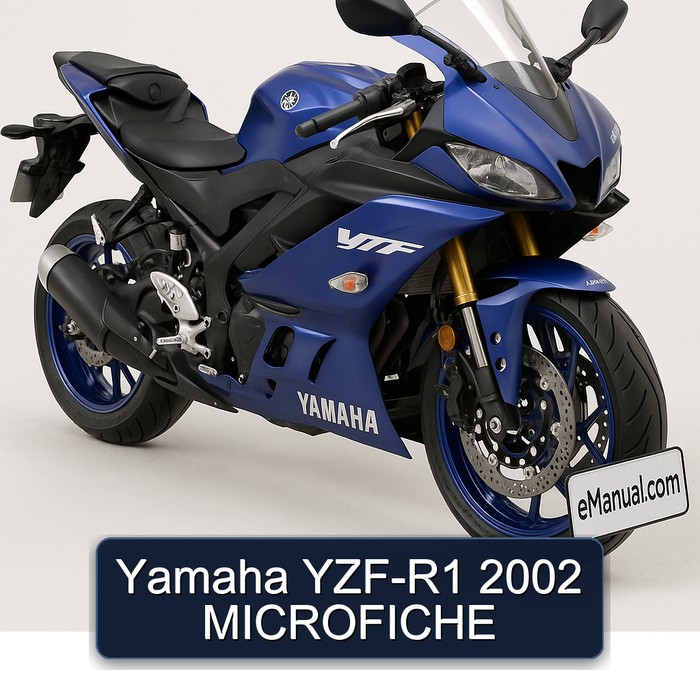 Yamaha YZF-R1 2002 MICROFICHE