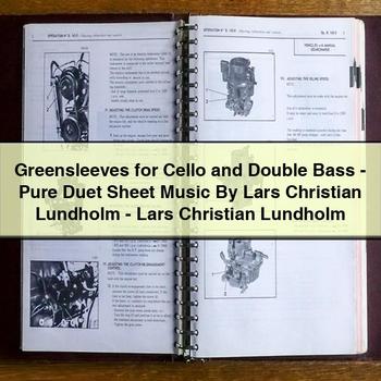 Greensleeves for Cello and Double Bass-Pure Duet Sheet Music by Lars Christian Lundholm-Lars Christian Lundholm PDF Download