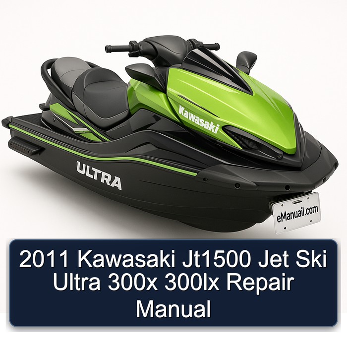 2011 Kawasaki Jt1500 Jet Ski Ultra 300x 300lx Repair Manual