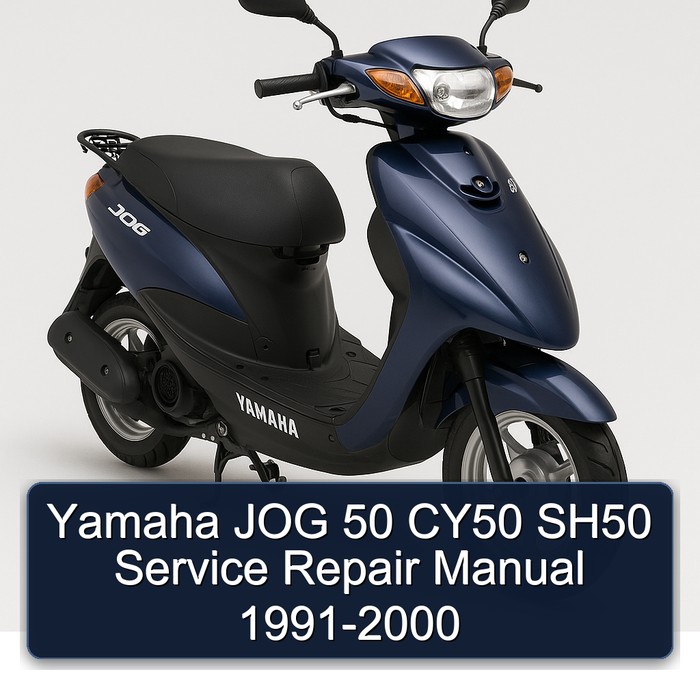 Yamaha JOG 50 CY50 SH50 Manual de servicio y reparación 1991-2000