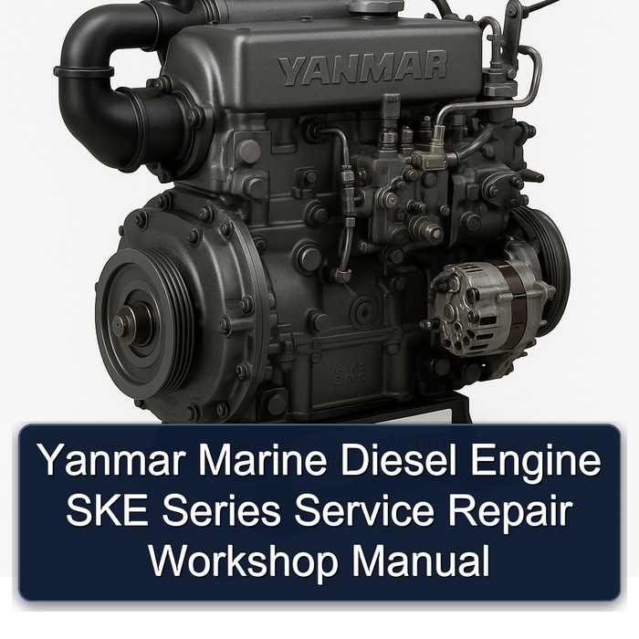 Yanmar Marine Diesel Engine SKE Series Service Repair Workshop Manual 