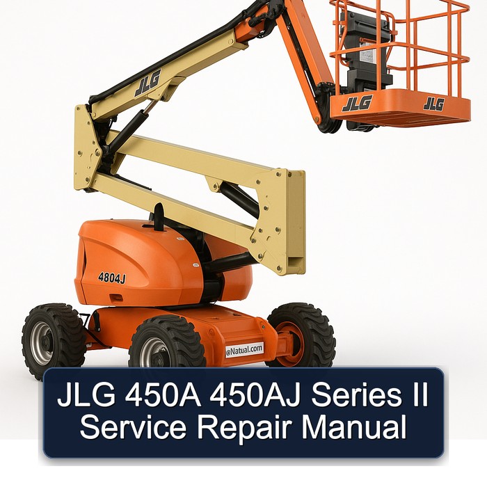 JLG 450A 450AJ Series II Service Repair Manual 