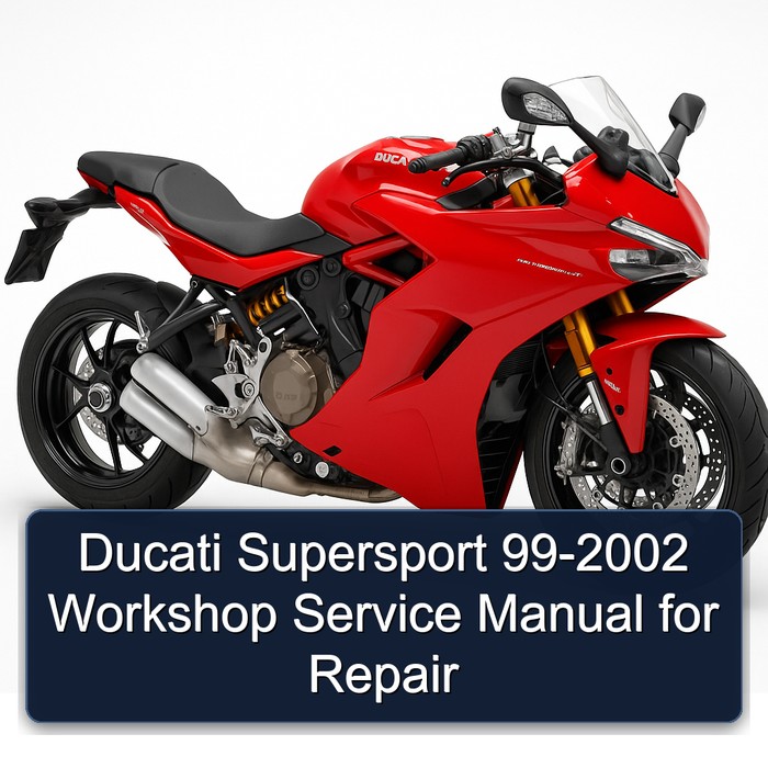 Ducati Supersport 99-2002 Workshop Service Manual for Repair