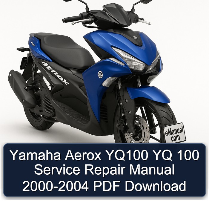 Yamaha Aerox YQ100 YQ 100 Service Repair Manual 2000-2004 PDF Download