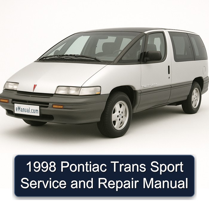 1998 Pontiac Trans Sport Manual de servicio y reparación