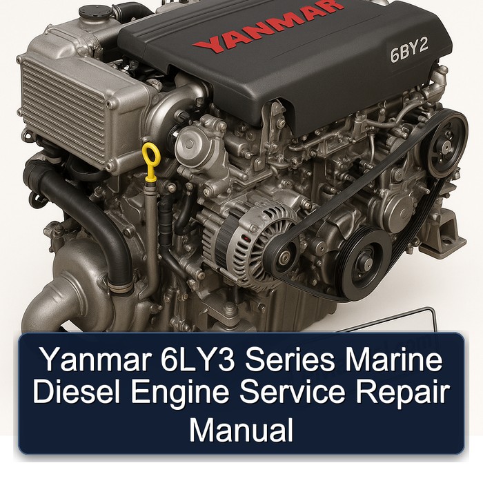 Yanmar 6LY3 Series Marine Diesel Engine Manual de servicio y reparación