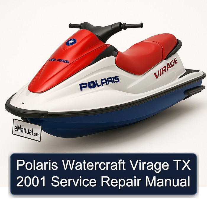 Polaris Watercraft Virage TX 2001 Service Repair Manual 