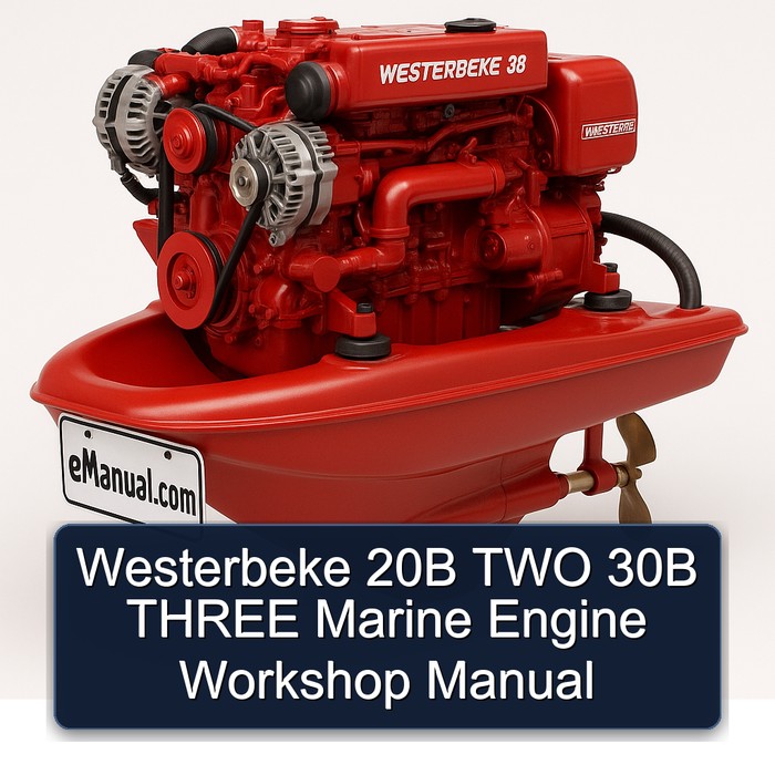 Westerbeke 20B TWO 30B THREE Marine Engine Workshop Manual
