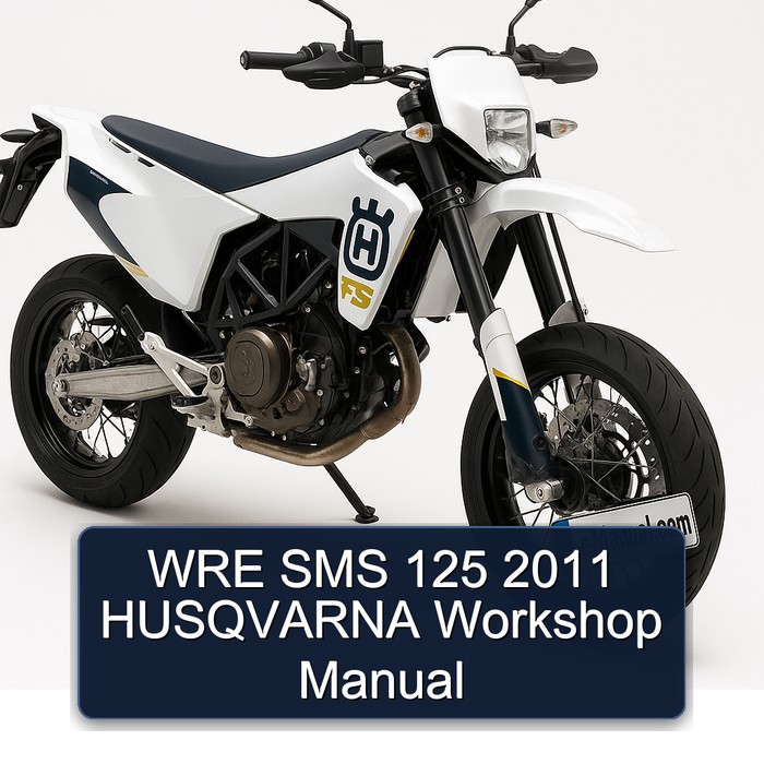 WRE SMS 125 2011 HUSQVARNA Workshop Manual