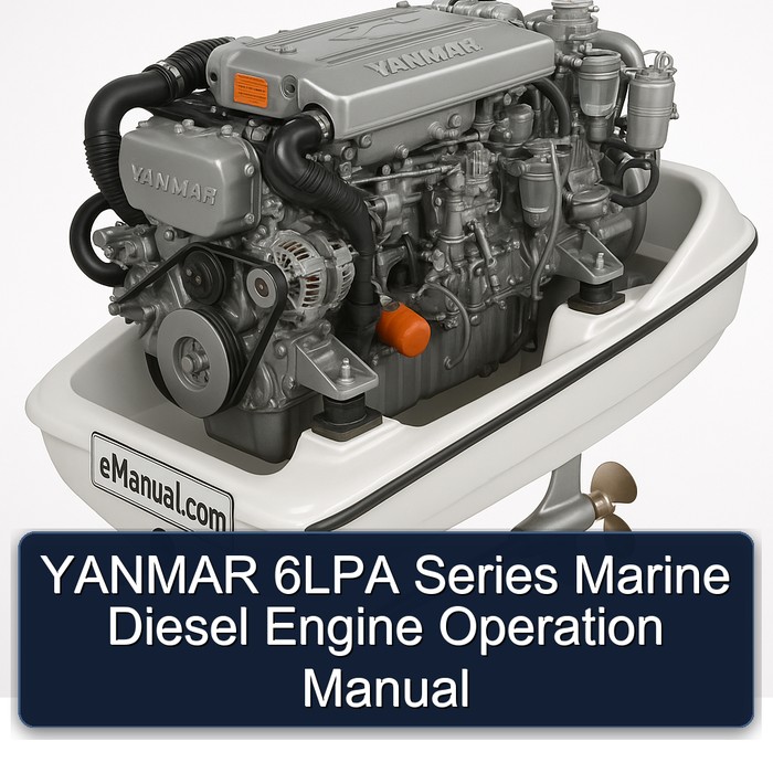 YANMAR 6LPA Series Marine Diesel Engine Operation Manual