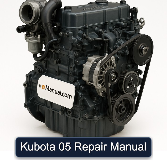 Kubota 05 Repair Manual