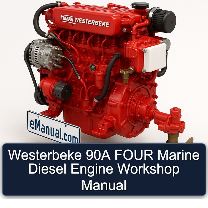 Westerbeke 90A FOUR Marine Diesel Engine Workshop Manual 