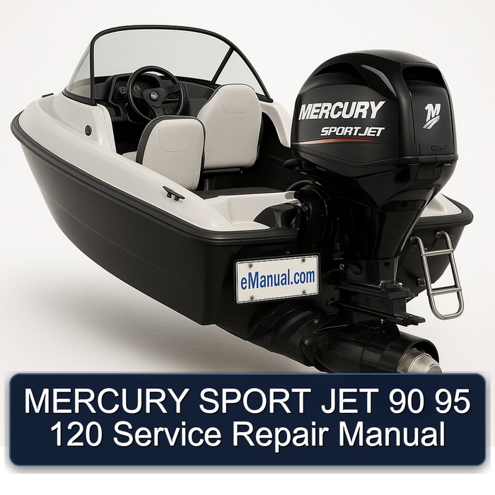 MERCURY SPORT JET 90 95 120 Manual de servicio y reparación