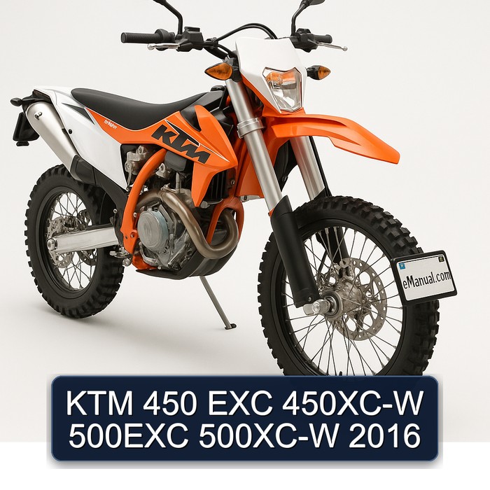 KTM 450 EXC 450XC-W 500EXC 500XC-W 2016